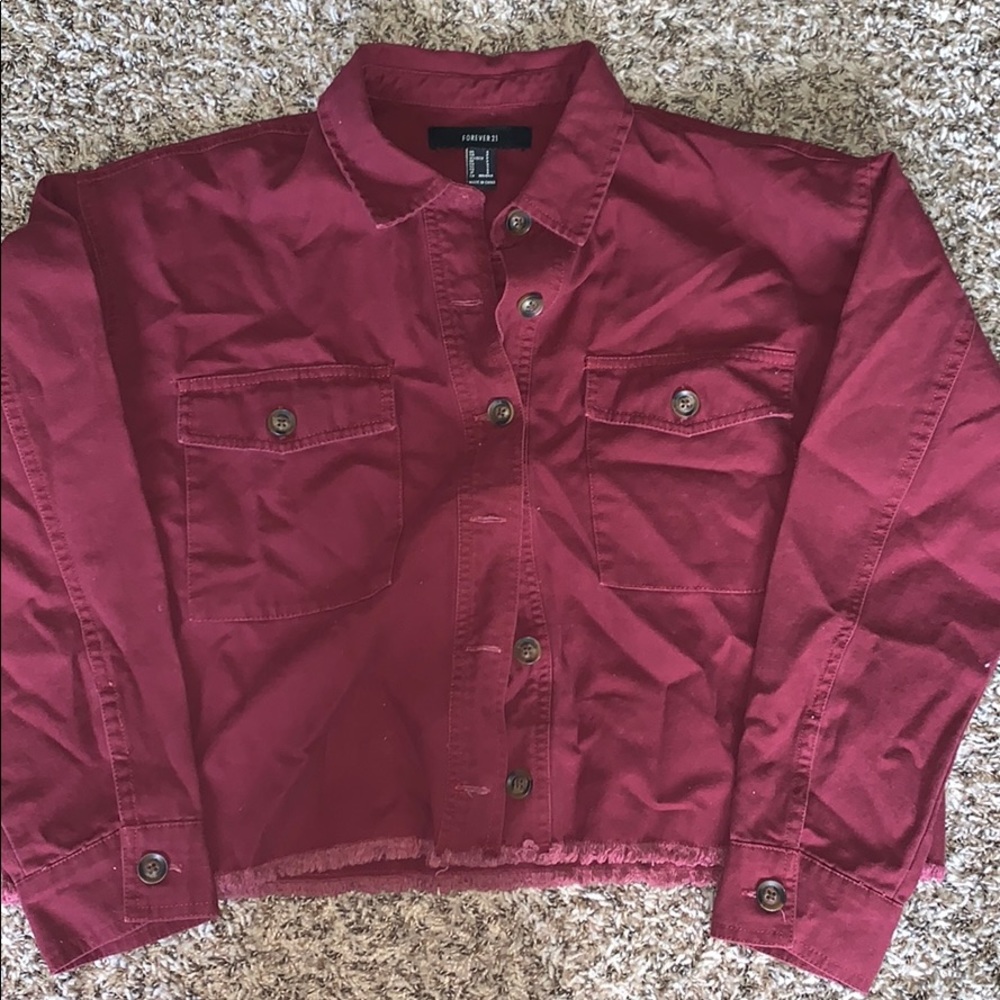 cropped jacket